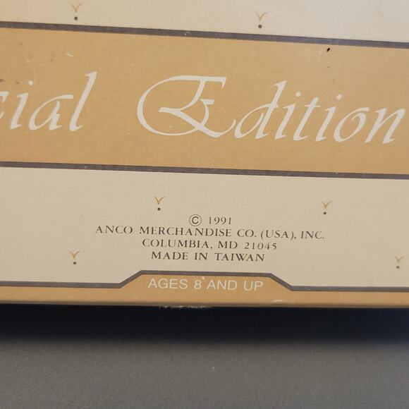 Treasured Memories 12" Porcelain Doll 1991 Special Edition ACM in Original Box - Picture 10 of 16